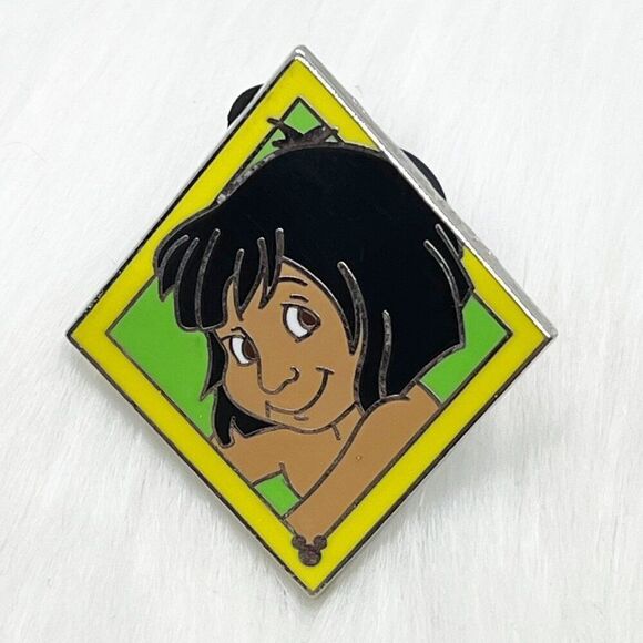 🔮 5/$25 Disney The Jungle Book Mowgli‎ Diamond Pin - Picture 1 of 2
